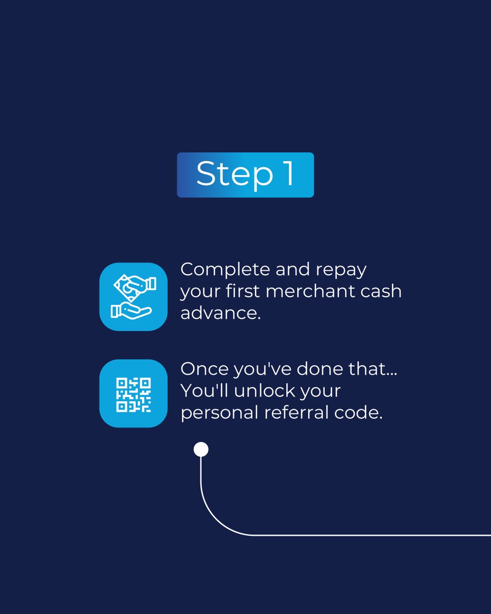 KoinsYa's tweet photo. Once you've successfully repaid your first merchant cash advance, you'll receive your own referral code.
From there, it's easy:
✔ Share your code.
✔ Your referral applies.
✔ They receive and repay their merchant cash advance.
✔ You earn $20 for every successful referral. https://t.co/zSYFl13ufp
