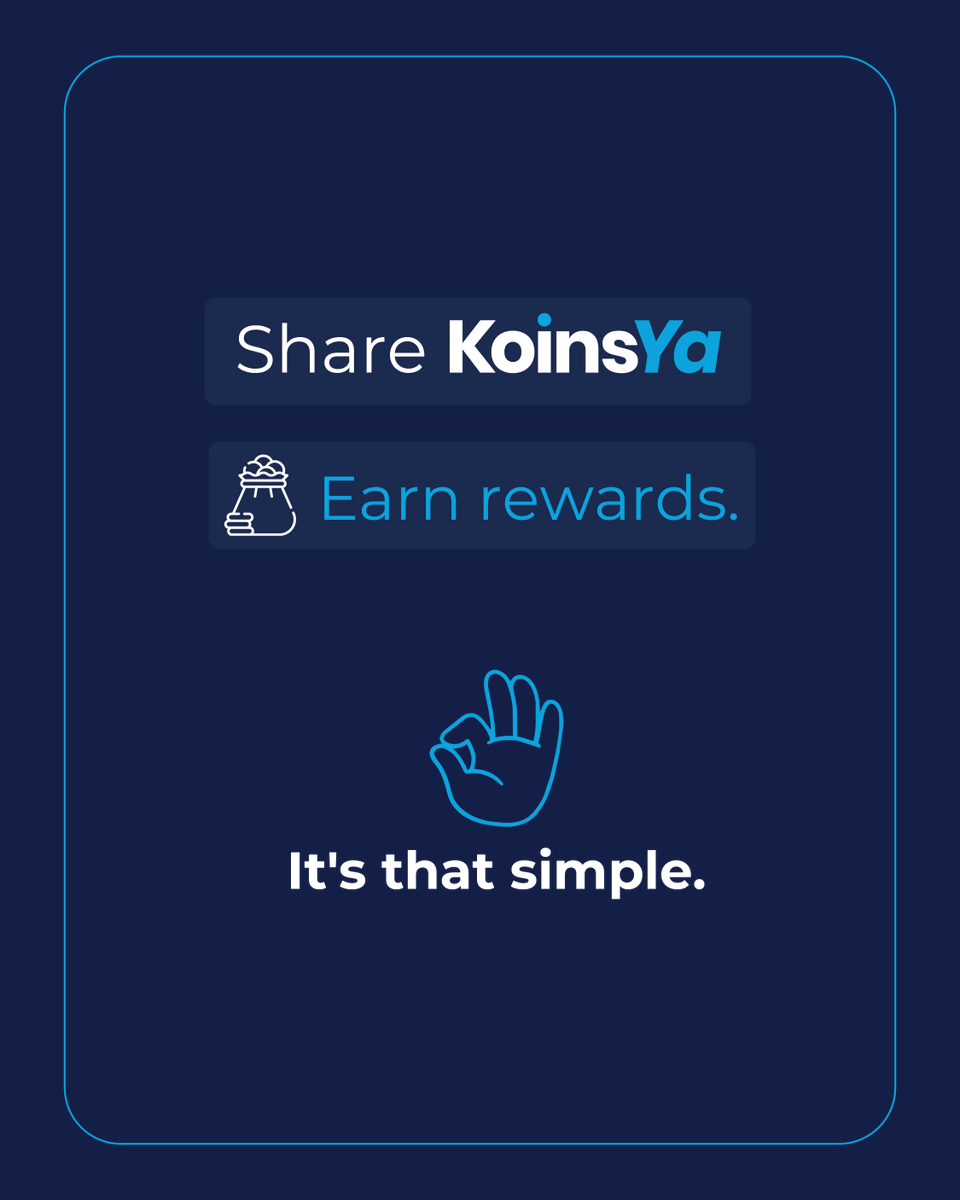 KoinsYa's tweet photo. Once you've successfully repaid your first merchant cash advance, you'll receive your own referral code.
From there, it's easy:
✔ Share your code.
✔ Your referral applies.
✔ They receive and repay their merchant cash advance.
✔ You earn $20 for every successful referral. https://t.co/zSYFl13ufp