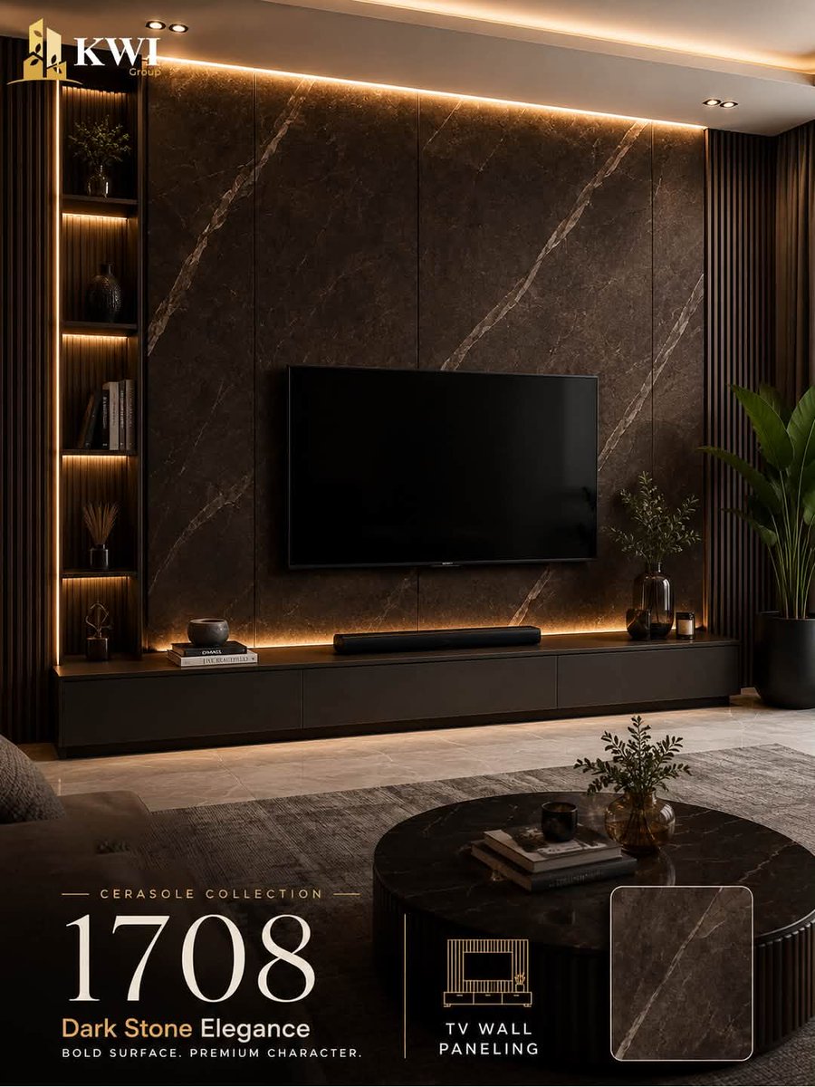 kwigroups's tweet photo. 📷 Dare to Go Dark. Define Luxury. 📷
Meet 1708 Dark Stone Elegance—where bold marble textures transform TV walls, wardrobes, and receptions into timeless statement spaces. Swipe to explore. 📷
Visit https://t.co/5x236sEC51
#mdf #KWIGroup #ContemporaryInteriors #uvlamination #hdf https://t.co/Ptft0pPf44