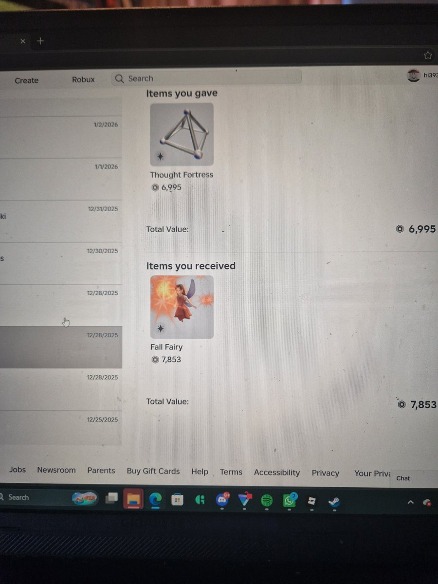gnarkilldoober's tweet photo. Yeah just blank all my emails @Roblox does this look like normal trades? No its all very clearly stolen from me. OVERLOOK MY CASE WITH A REAL PERSON INSTEAD OF YOUR GODAMN AI https://t.co/NEoS3APbgq