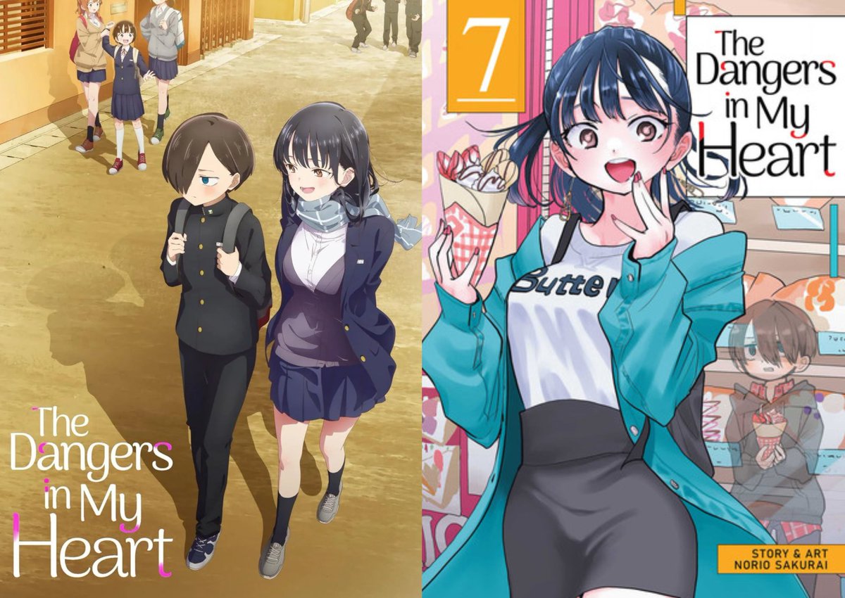 animeupdates's tweet photo. 'THE DANGERS IN MY HEART' Manga Officially Ends in 3 Chapters! https://t.co/IVpH3VWmA8