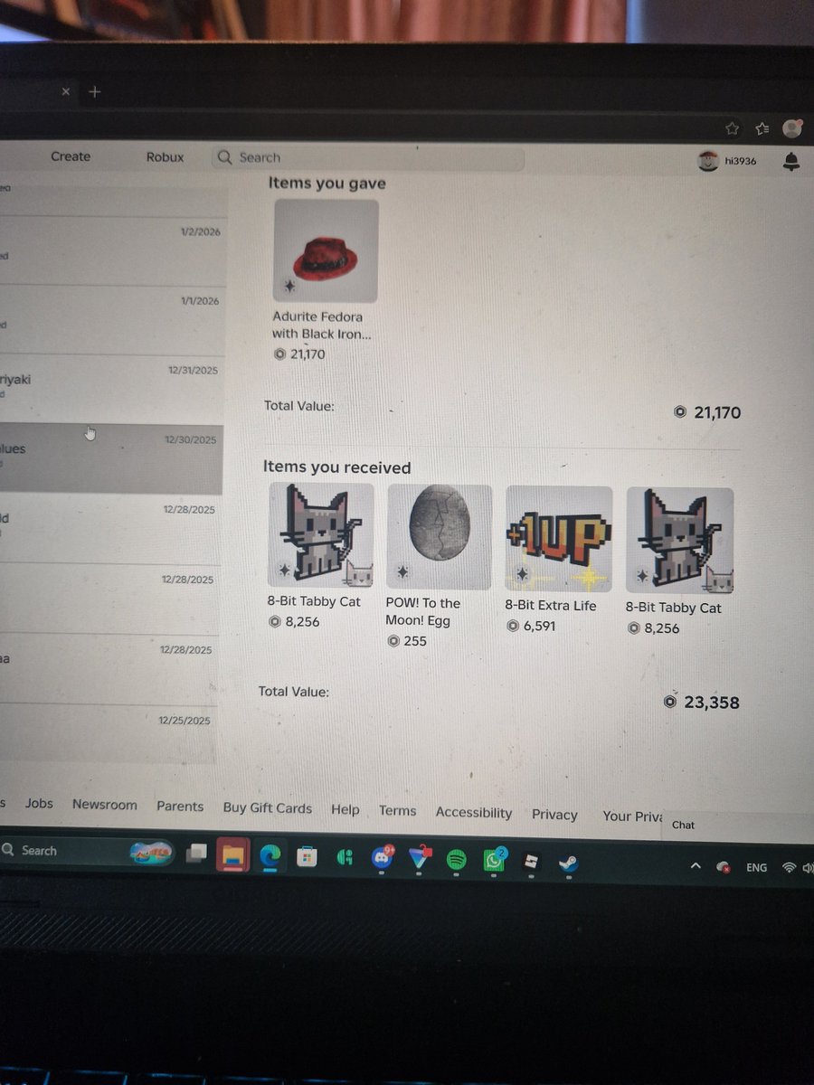 gnarkilldoober's tweet photo. Yeah just blank all my emails @Roblox does this look like normal trades? No its all very clearly stolen from me. OVERLOOK MY CASE WITH A REAL PERSON INSTEAD OF YOUR GODAMN AI https://t.co/NEoS3APbgq