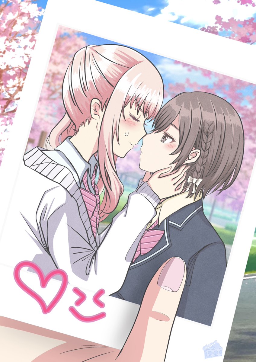 kesoyen's tweet photo. Late submission - 1st kiss

#mzenweek2026
#みずえな https://t.co/kXD1FXHjex