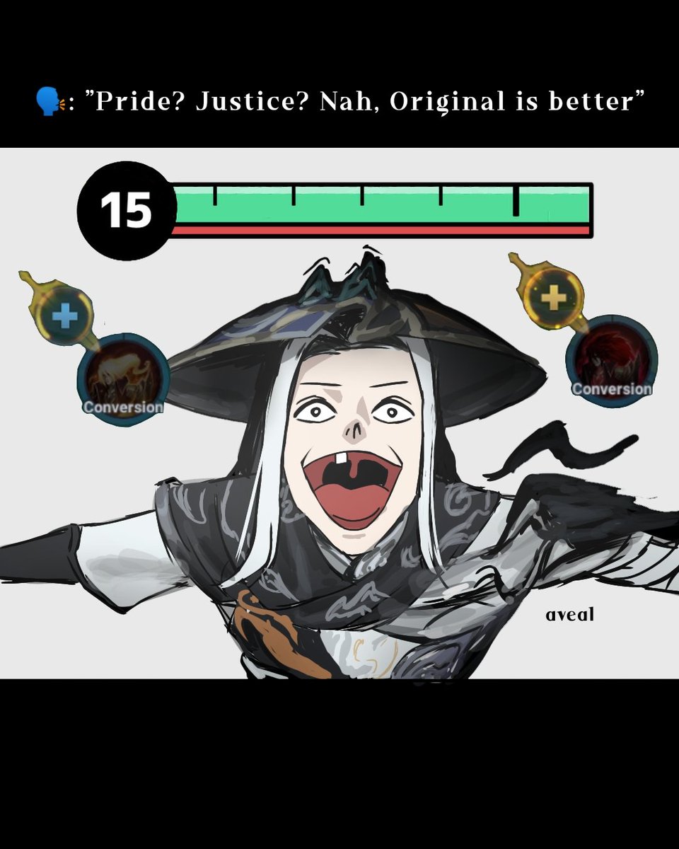 HOKIndia's tweet photo. Li Xin form quiz is live 📝
⚔ Justice|🔥 Pride
Some creative players stand firm: Original is better!
Huge thanks to artist @aveal._ for this fun fanart.
#HOKFanArt #HonorofKings #HOK #LiXin https://t.co/2nlilPlXnl