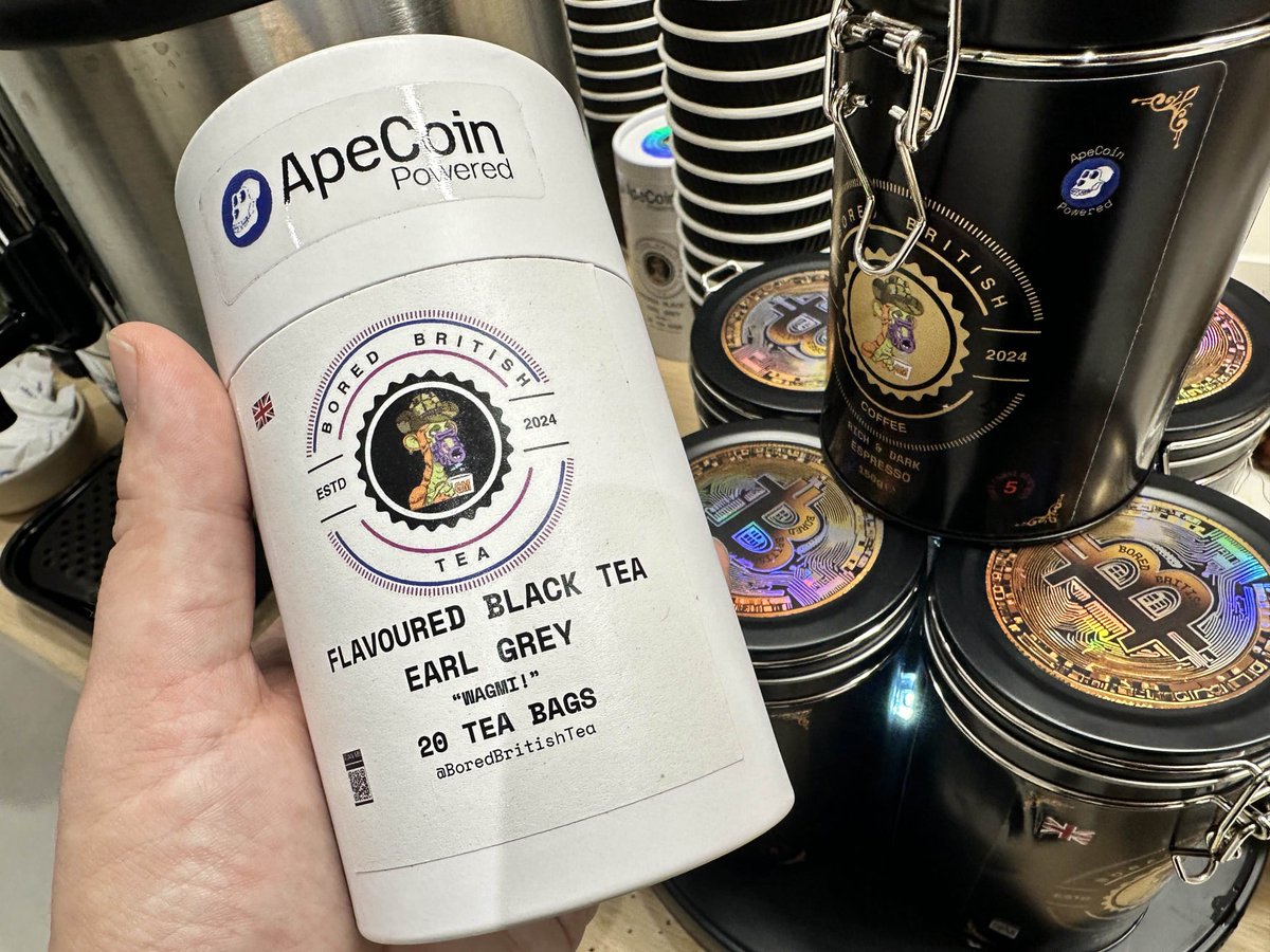 BoredBritish's tweet photo. GM, legends. 🌞☕️

A fresh cup of Bored British Tea.
A clear mind.
Another day to learn, build, and stay ahead.

Whether you're trading, building, or simply watching the charts, may today bring good decisions and even better opportunities.

Order now at https://t.co/0ZcnfGXM2S

What's on your agenda today? 👇

#GM #CryptoTwitter #BoredBritish #TeaTime #Web3