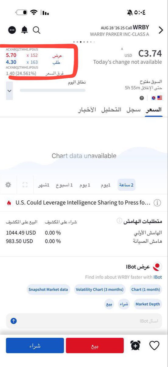 maher3797's tweet photo. #الاسهم_الامريكية
#السوق_الأمريكي
#سباكس
#spx
#العملات_الرقمية
#البيتكوين
#wrby
✏️ عقد لشركة WRBY
🗓 في 24 يوليو
💰 بسعر 3.10$
💰 و 3 اغسطس وصل 5.00$
✅ خلال 9 ايام حقق الاهداف وخلصت منه
💰 وربح 190$ https://t.co/34PYCojQ2S