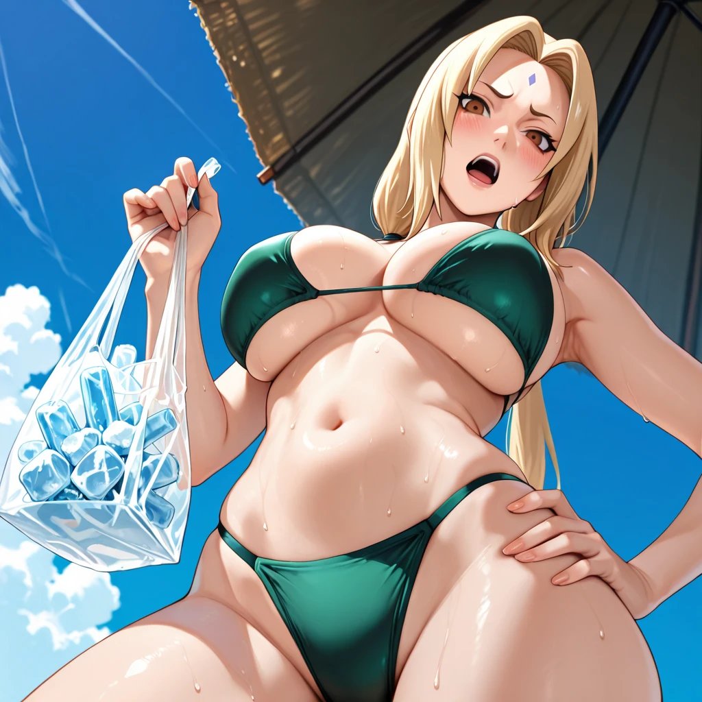 SHY_7_7_7's tweet photo. Tsunade Senju from NARUTO
She is taking care of a guy suffering from heatstroke.
#AIart #Anime https://t.co/FH19gCUlpW