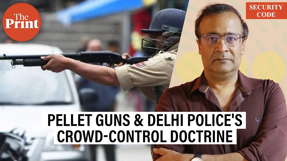 ThePrintIndia's tweet photo. 'Delhi protest crackdown shows crowd-control doctrine hasn’t changed since British rule', @praveenswami says in ThePrint #SecurityCode

https://t.co/YKUktZ8Z45 https://t.co/XB1o6vgema