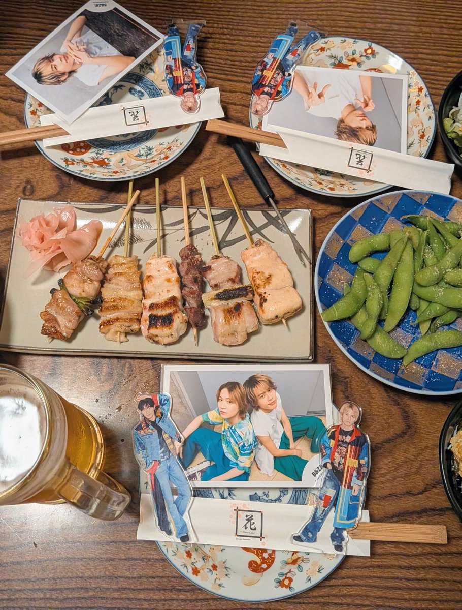 seagull5678's tweet photo. ときどきカンペの居酒屋さん🍺
お店の方のご厚意により、ロケしてた部屋で写真撮らせて頂きました。
枝豆と焼き鳥つまみながら、矢花くんと星輝くんの掛け合い見るの楽しかったです😆
番組とっても面白かったよなーー https://t.co/Abn0q7dezo