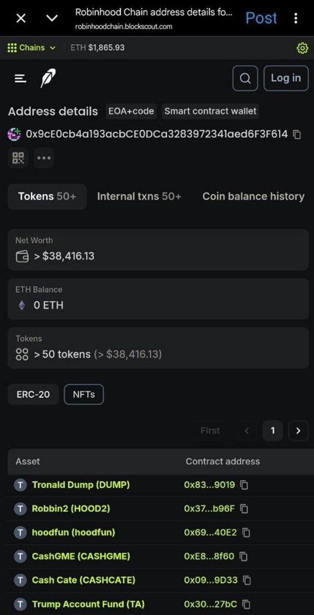 if1ndretard's tweet photo. @PoorGoat_ yooo check ur wallet we sent you 2% of @tronalddumprh https://t.co/CLbjlGBSEg