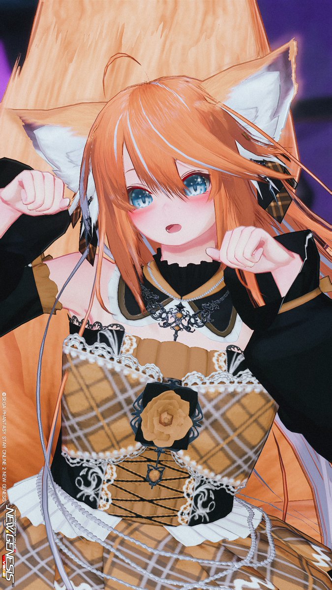 YUOSAN_FOX's tweet photo. ゴシカ！🦊
#メンテの日なのでssを貼る
#PSO2NGS_SS https://t.co/vC3hRse4Nh