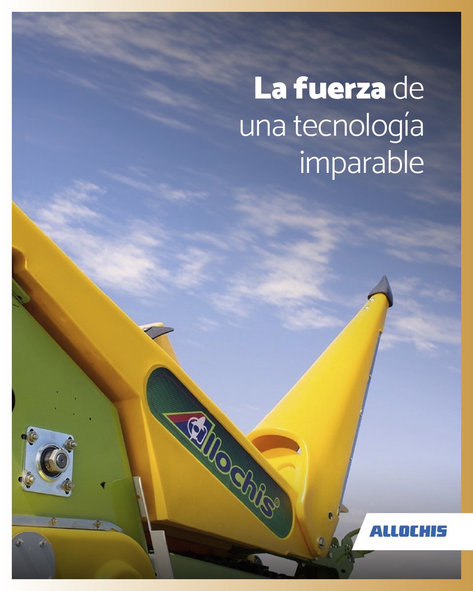 Allochis_Arg's tweet photo. ✨ Con más de 10 años de experiencia en la fabricación de estructuras de aluminio de alta resistencia, logramos reducir hasta un 40% el peso del equipo, manteniendo la rigidez y robustez necesarias para afrontar las condiciones más exigentes de la cosecha. https://t.co/mDRrr4Ez3F