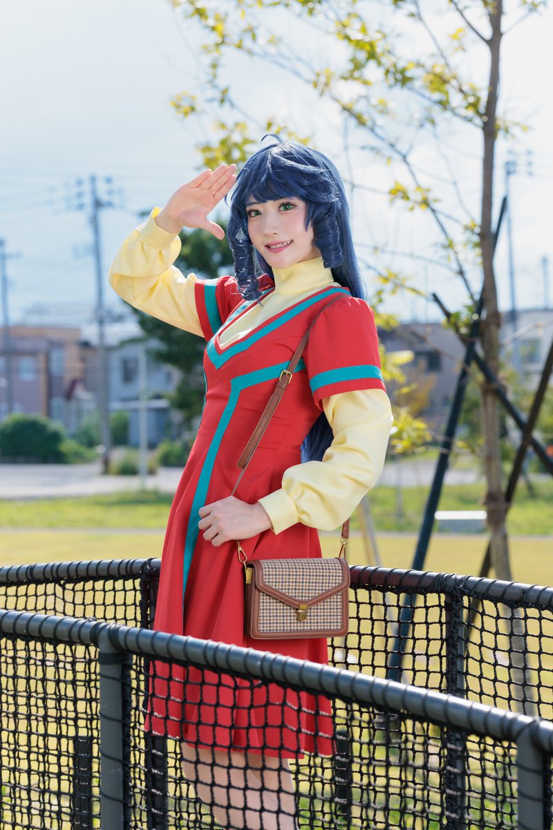 nekojiro009's tweet photo. 【⚠︎cosplay⚠︎】

　˚✧₊⁎私の彼はパイロット⁎⁺˳✧༚

超時空要塞マクロス
リン・ミンメイ
📷@Nemo1889 https://t.co/zi38p5DqGe
