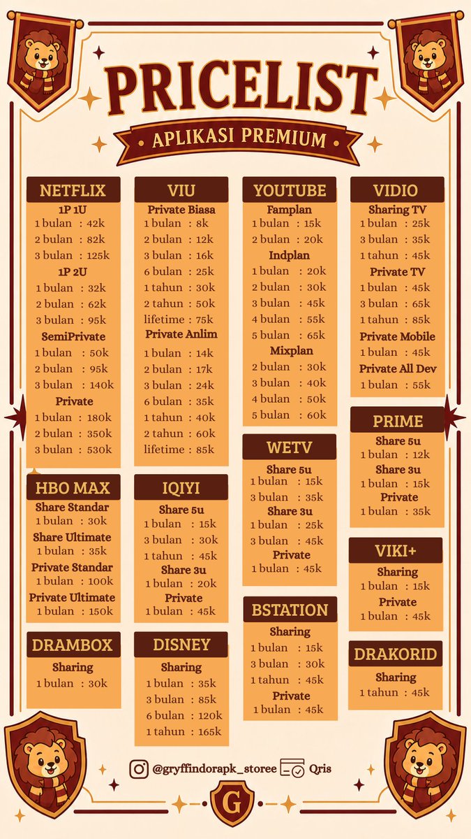 gryffindorapk's tweet photo. @whatsin97 silahkan kaa cek pl dan order langsung ke https://t.co/QVTJ3zAIgo https://t.co/mzDxRcIRxY