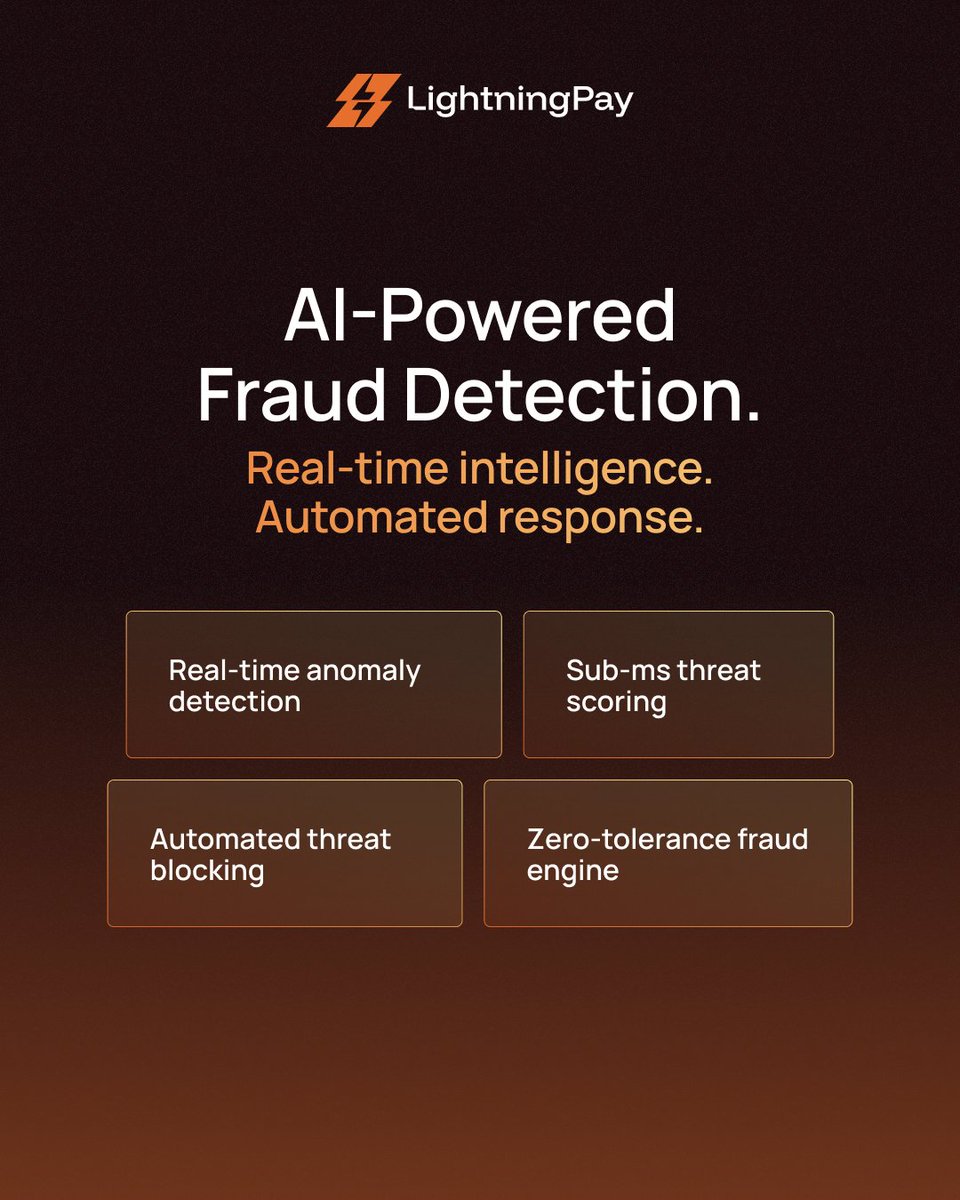 lightningpay_LN's tweet photo. iGaming fraud is a multi-billion dollar problem.

Traditional payments leave operators exposed to chargebacks, reversals, and fraud.

LightningPay changes that for its merchants

Swipe through. 👇

#iGaming #CryptoPayments #LightningNetwork #Stablecoins #FraudPrevention https://t.co/QGT2Yjn5Eu