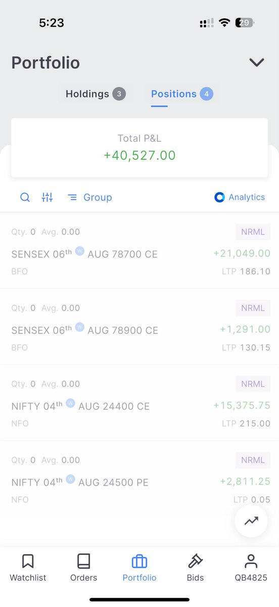 SansarSingh001's tweet photo. Today Nifty 50 full day Selling . but when experience you made a consistent profit in call side profit 
Check out verify pn&amp;l https://t.co/pqNhbMydAC