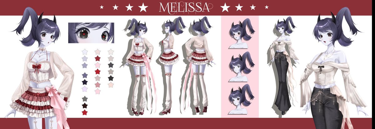 maoowee_'s tweet photo. @nenemousey Hi! I would like to help you make your character come to life. Currently I have special price for character reff sheet. Here's my VGen if you interested 
https://t.co/11XYx1VGxG https://t.co/trpmYs11U7