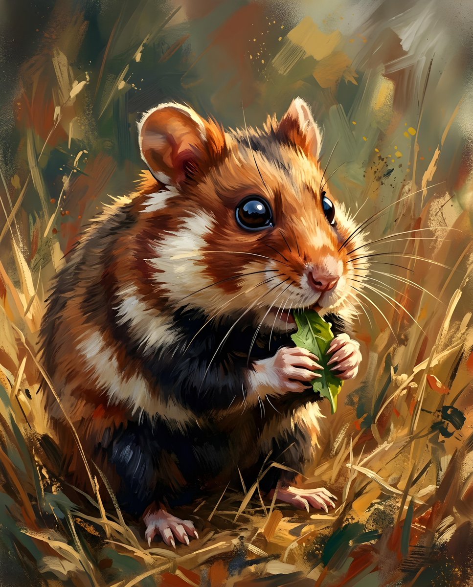 European Hamster Wildlife Photography