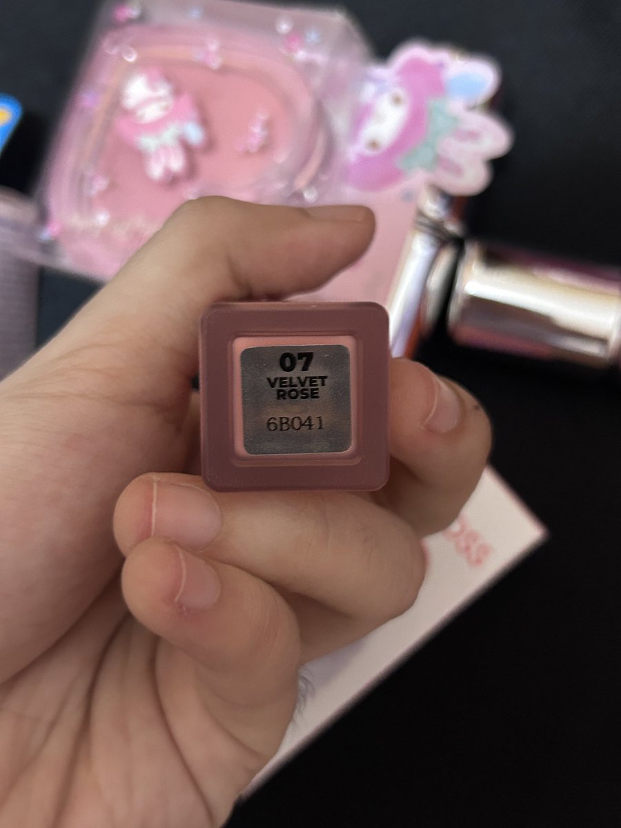 jellyfebruary's tweet photo. her hyness hya water mousse lip blur 07 velvet rose แกะมาสวอช ไม่มีกล่อง 170฿ ลดได้ #ส่งต่อเครื่องสำอาง #ส่งต่อเครื่องสำอางค์ #เครื่องสำอางค์มือสอง #เครื่องสำอางมือสอง #ส่งต่อเสื้อผ้า  #ส่งต่อเครื่องสำอางค์เกาหลี #เครื่องสำอางเกาหลี #ส่งต่อสกินแคร์ https://t.co/GEof9BcqX6