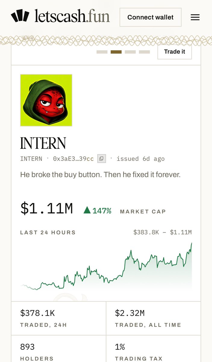 SOLSnacher00's tweet photo. I was early like always $intern https://t.co/88LM9DjMPc