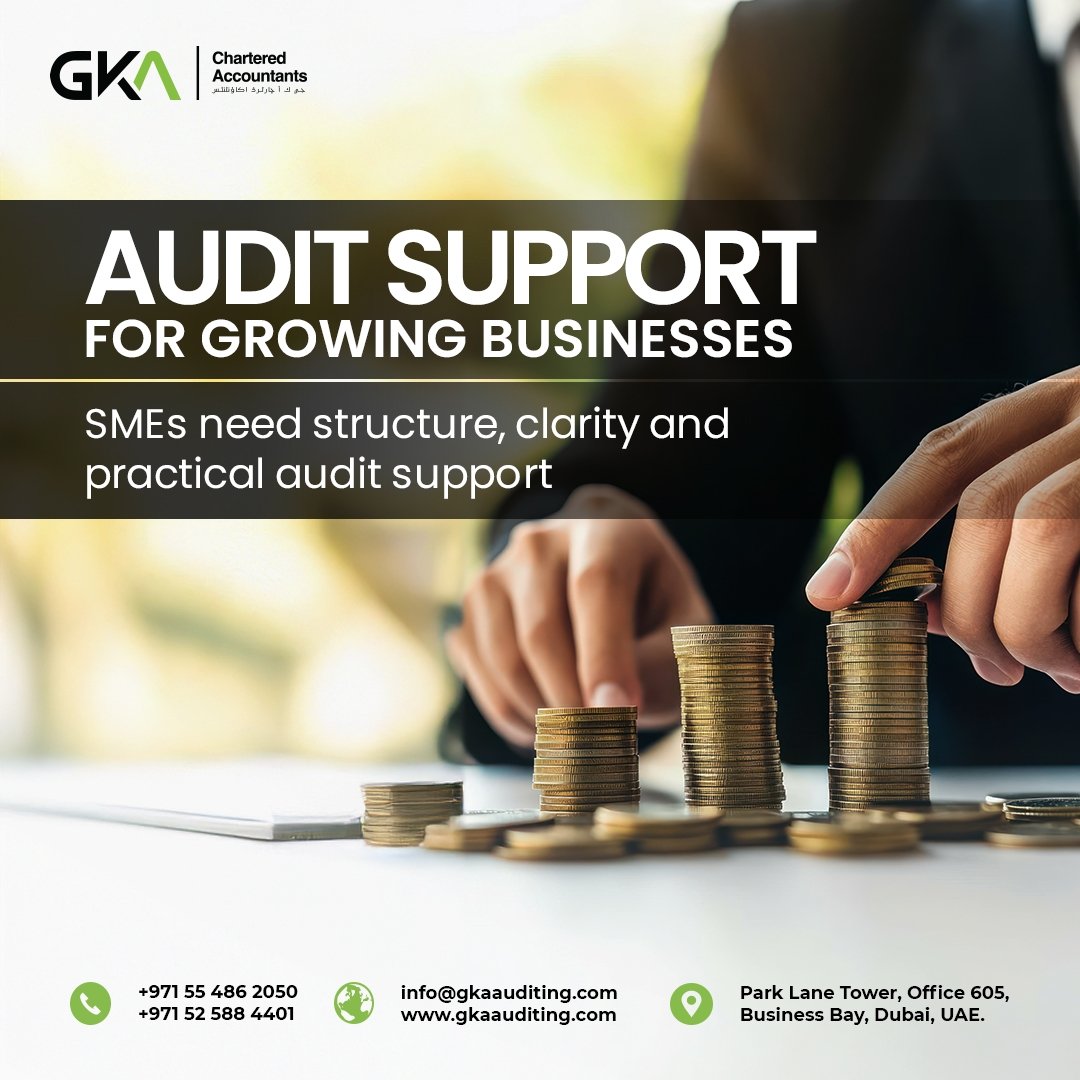 GKAauditing's tweet photo. The SME Assurance Framework: How Pragmatic Auditing Strengthens Reporting Controls in Lean Operational Environments ⚖️🏬

📞 WhatsApp or Call: +971 55 486 2050
🌐 Visit: https://t.co/xmdal5f3RY

#GKA #GKACharteredAccountants #Auditing #SMEAudit https://t.co/BCkkQgoiMR