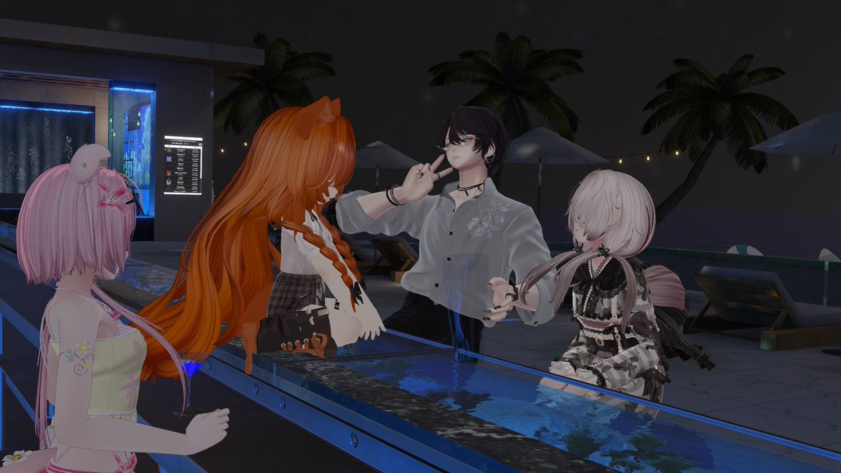 Fairy3710VRC's tweet photo. 先日は、3周年バトンタッチ会にお越くださりありがとうございました！
これからも、親愛なる隣月として仲良くしてくださいね！！また楽しいこと沢山ましょう！！白飛びすごかった！！！ごめんね！！！！
#2023年7月VRC同期会
#2023年8月VRC同期会 https://t.co/dLzg4Ns3VQ