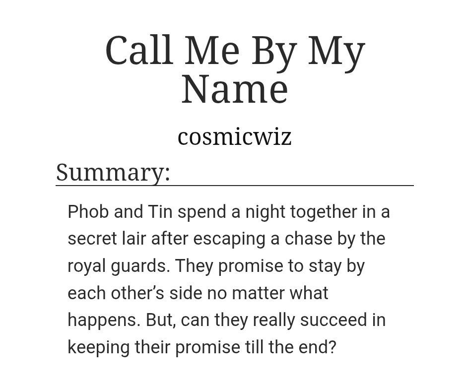 wizcrizzz's tweet photo. Call Me By My Name

“Please— ” Tin breathed out his request again between subtle moans.

“𝘛𝘩𝘪𝘯𝘯𝘢𝘬𝘰𝘯. 𝘔𝘺 𝘱𝘳𝘪𝘯𝘤𝘦, 𝘛𝘩𝘪𝘯𝘯𝘢𝘬𝘰𝘯.” — ✧˖* 

🔗 : https://t.co/KtLsLwnZD9

[ #อรุณรุ่ง #theedgeofhorizon #innongsa ] https://t.co/oT3qrHXFHy