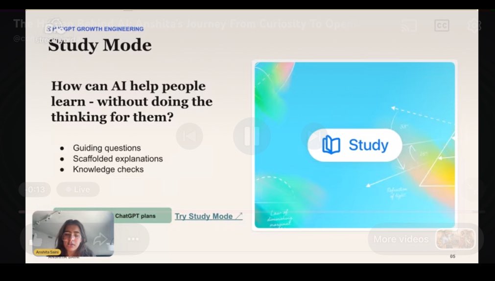 Favouurrr's tweet photo. The Human Behind AI
Building with ChatGPT

My takeaway: Start small ,Make it tangible,Share it early
And because I always wait to have an awesome idea before building this class was for me! Now I’m gonna start building anything I can think of creatively and I hope it is useable🤍 https://t.co/8w7mRfyO4C