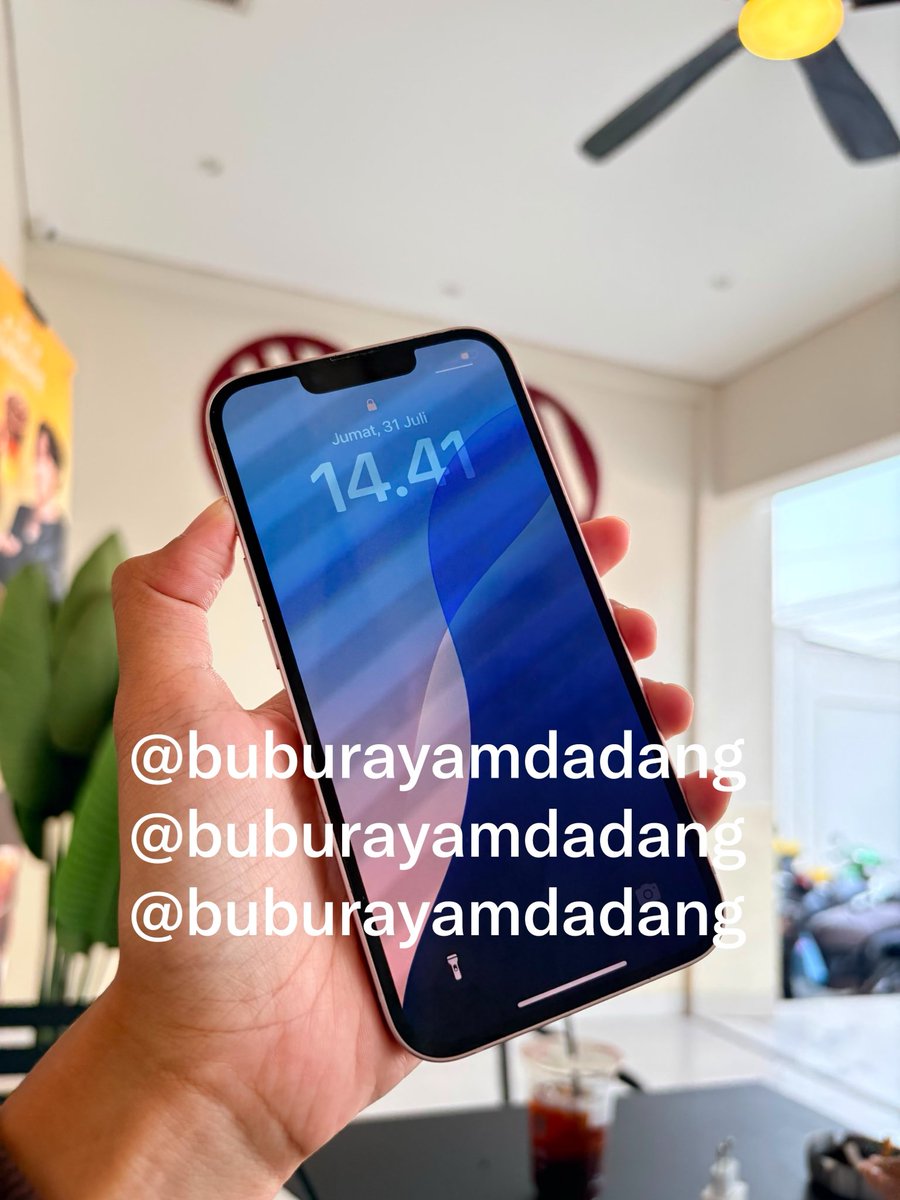 buburayamdadang's tweet photo. #WTS // want to sell
iphone 13 pink resmi Indo ( SA/A )
bh 86%
📍COD sekitaran Cirebon Timur 🤝🏻
more detail, DM aja 💢

#wts #iphone13 #iphone #zonauangㅤ https://t.co/1NrreoJgkY