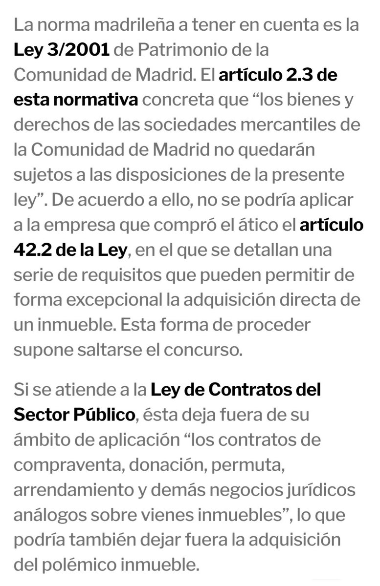 ferna1_diez's tweet photo. El Gobierno de Ayuso insiste en proteger a quienes permitieron la adquisición del ático de lujo

Alguien dio la orden de compra y el consejo de administración o el consejero delegado de Planifica Madrid tuvieron que permitirla https://t.co/JyggQzg0xJ