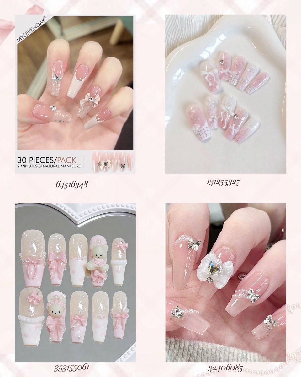 xx_fatale's tweet photo. ♡ SHEIN ネイルチップ ♡

可愛いのたくさん出てた💭 https://t.co/W8ISA8W0TP
