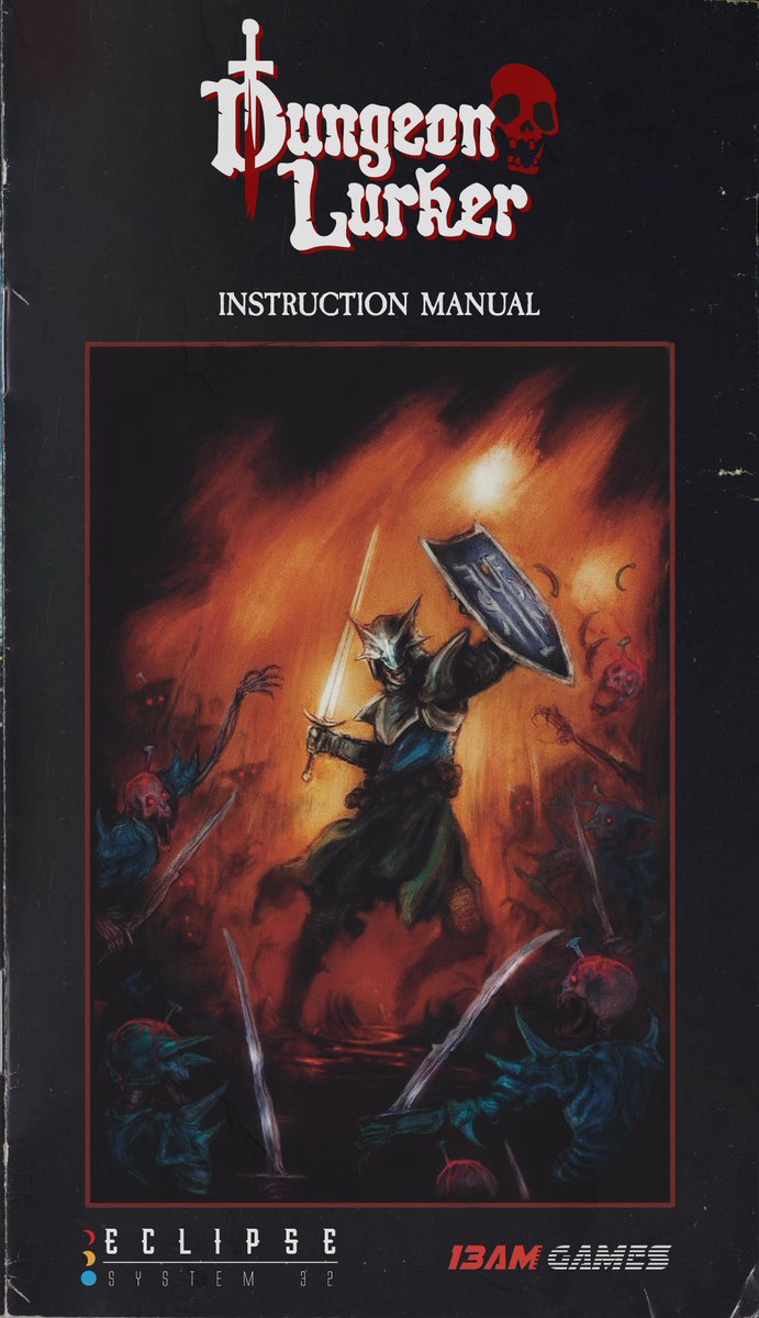 13amgames's tweet photo. Those of you who have had trouble playing this game, press select to read the instruction manual. 

Read it carefully; it has lots of useful hints.

#indiedev #indiegame #DungeonLurker https://t.co/AVdkJwC8fq