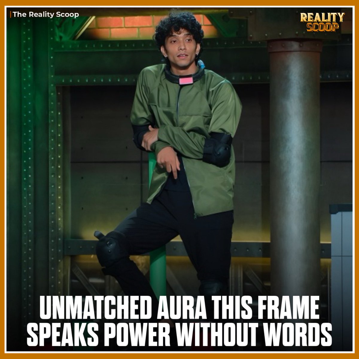 reality_scoop_'s tweet photo. No drama, no noise — just aura, confidence &amp; star power taking over effortlessly 👑🔥

Some frames aren’t captured… they’re felt.

#YogeshRawat #LockUpp2 #Aura #Netflix #RealityScoop https://t.co/L2ND2GZejK