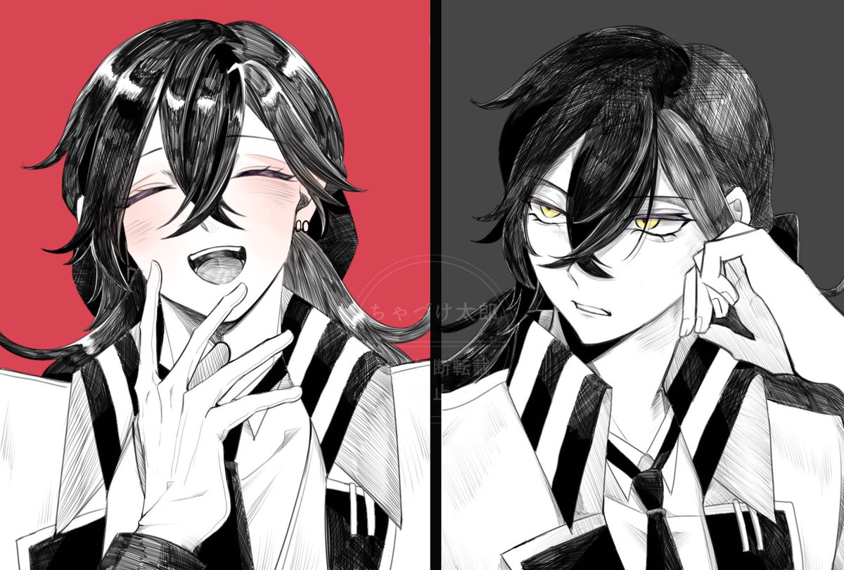 thazuketr123's tweet photo. #aknkFA
←主、仲間　　天使、嫌な貴族→

ルカスさんは表情の振り幅はオンオフ激しいと嬉しい
可愛い笑顔と冷たい目を拝みたい https://t.co/4vLugbm8KR