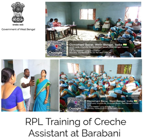 UBpsbdn's tweet photo. RPL Training for #ICDS Workers under #UtkarshBangla in the Creche Assistant course is progressing successfully. 👶📚
Recognizing existing skills through certification and empowering frontline workers for better childcare services. 🤝🇮🇳

#RPL #SkillDevelopment #PaschimBardhaman https://t.co/6jlfR2oiqM