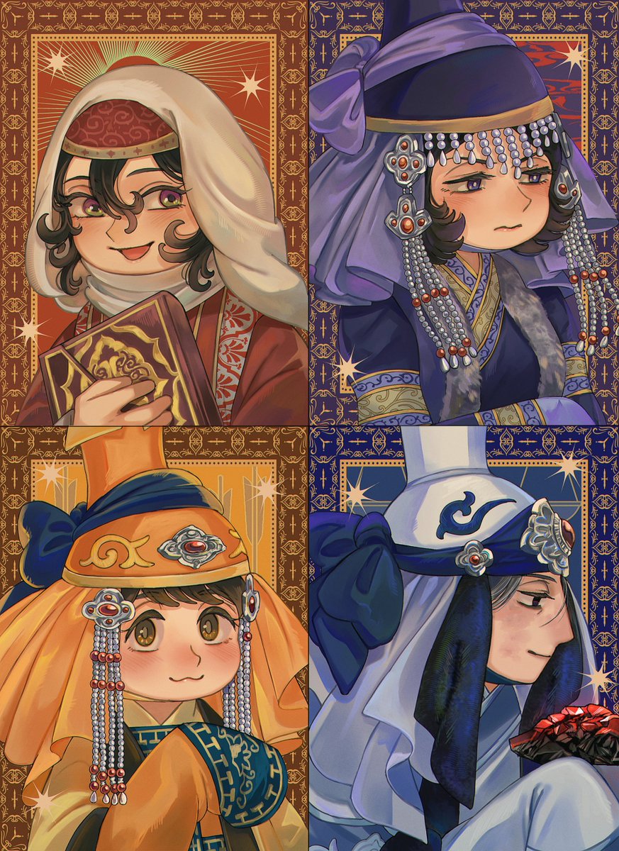sasakura34's tweet photo. ソルコクタニとボラクチンも描けたので並べた https://t.co/OwacLKOzQA