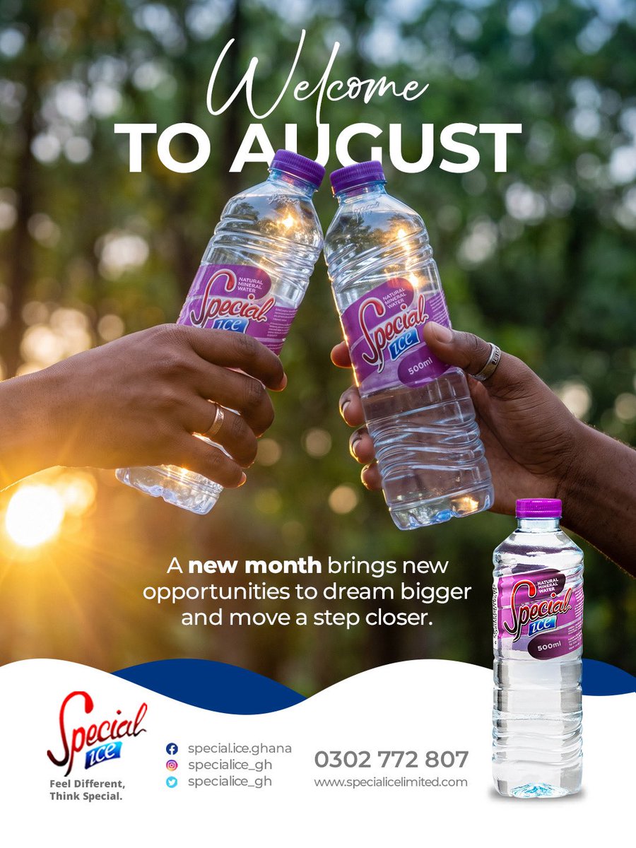 SpecialIce_gh's tweet photo. Happy New Month!
#SpecialMoments
#SpecialIce
#StayRefreshed
#DrinkSpecialIce https://t.co/3oW5olfVfN