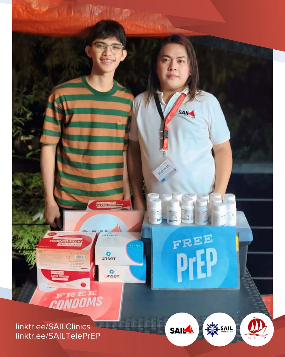 SailClinics's tweet photo. Rain or shine, we continue reaching our communities with HIV services! ⛵

Our SAIL waves to start off August have been made with the great partnership of: the TB DOTS center and the Super Health Center of Mamatid in Cabuyao.

Thank you from all of us at SAIL. 💟 #TogetherWeSAIL https://t.co/DoeY0J8lK4