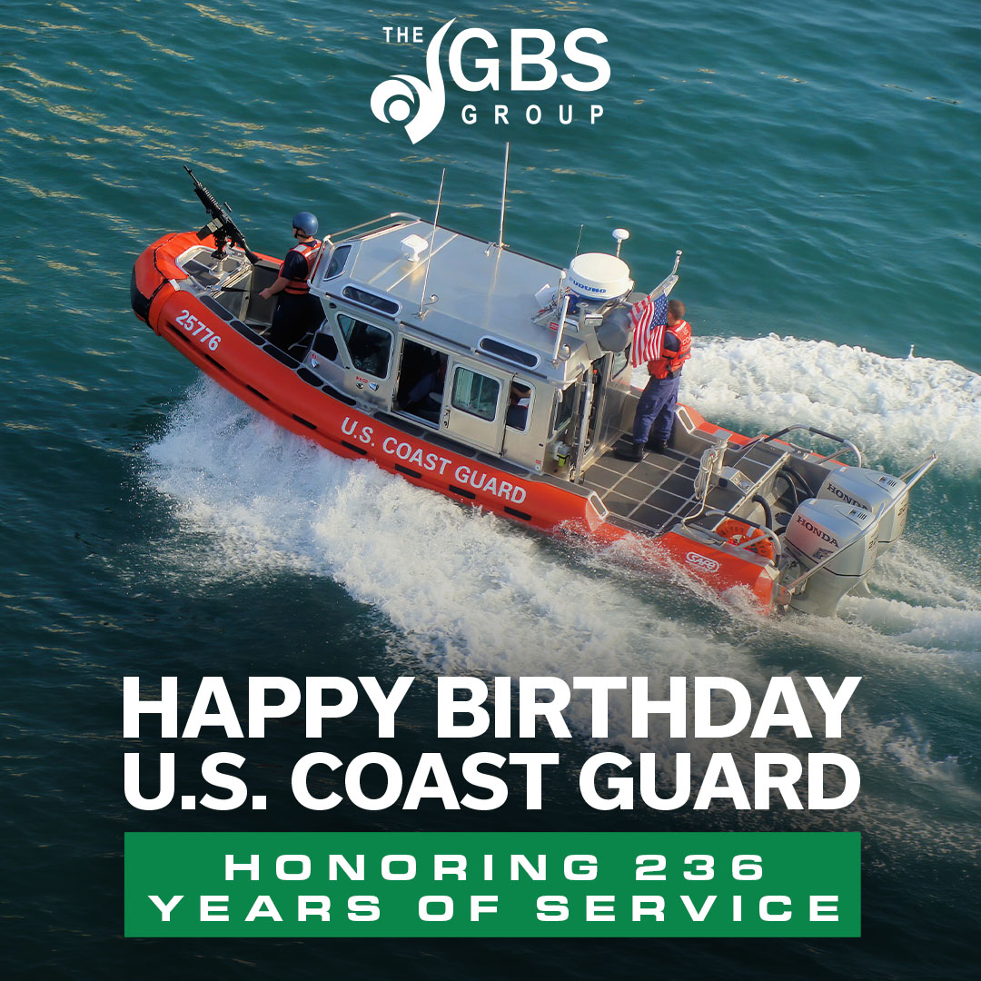 theGBSgroup's tweet photo. Today, we honor the U.S. Coast Guard on its 236th birthday. As the nation's oldest seagoing service, it continues to stand as a premier force in maritime safety, security, and stewardship. 🇺🇸 https://t.co/BGDUn3xUrn