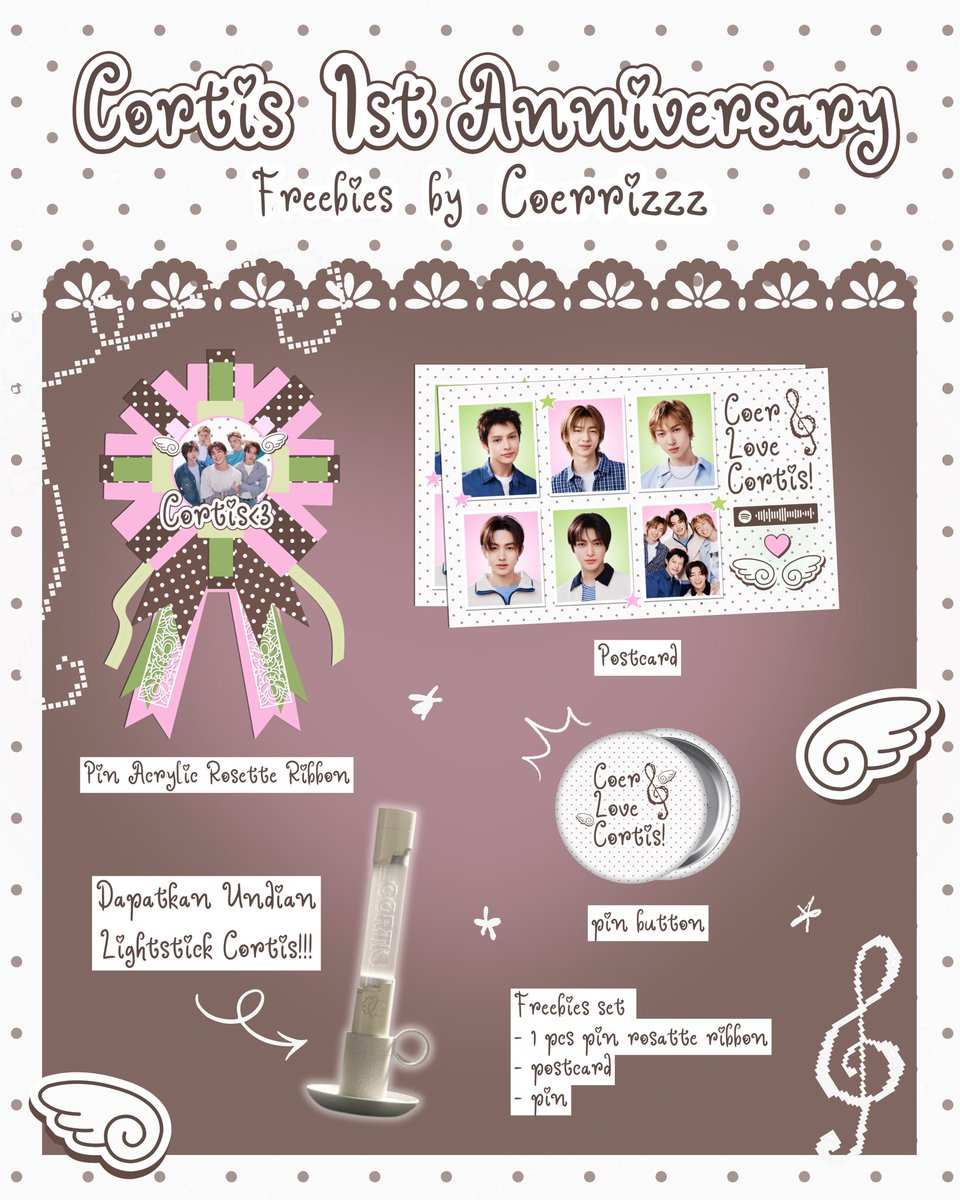 coerrizzz's tweet photo. rt &amp; like this tweet ♡.ᐟ

online freebies anniversary 1st CORTIS💗
by : @coerrizzz 
-freebies only (13.818)
-freebies+undian Ls (22.818)
-tidak ada refund
-yang mau mau aja
🪽 link co dibuka 8.8.2026 (13:00)
https://t.co/XeTVAdZwmZ
🪽good luck🪽 https://t.co/GPgUlR3qEf
