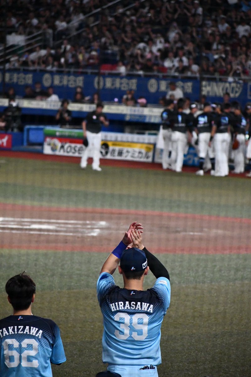 okara__donuts's tweet photo. 平沢、、、😭
#seibulions #平沢大河 #chibalotte #益田直也 https://t.co/AEM42QwNSM