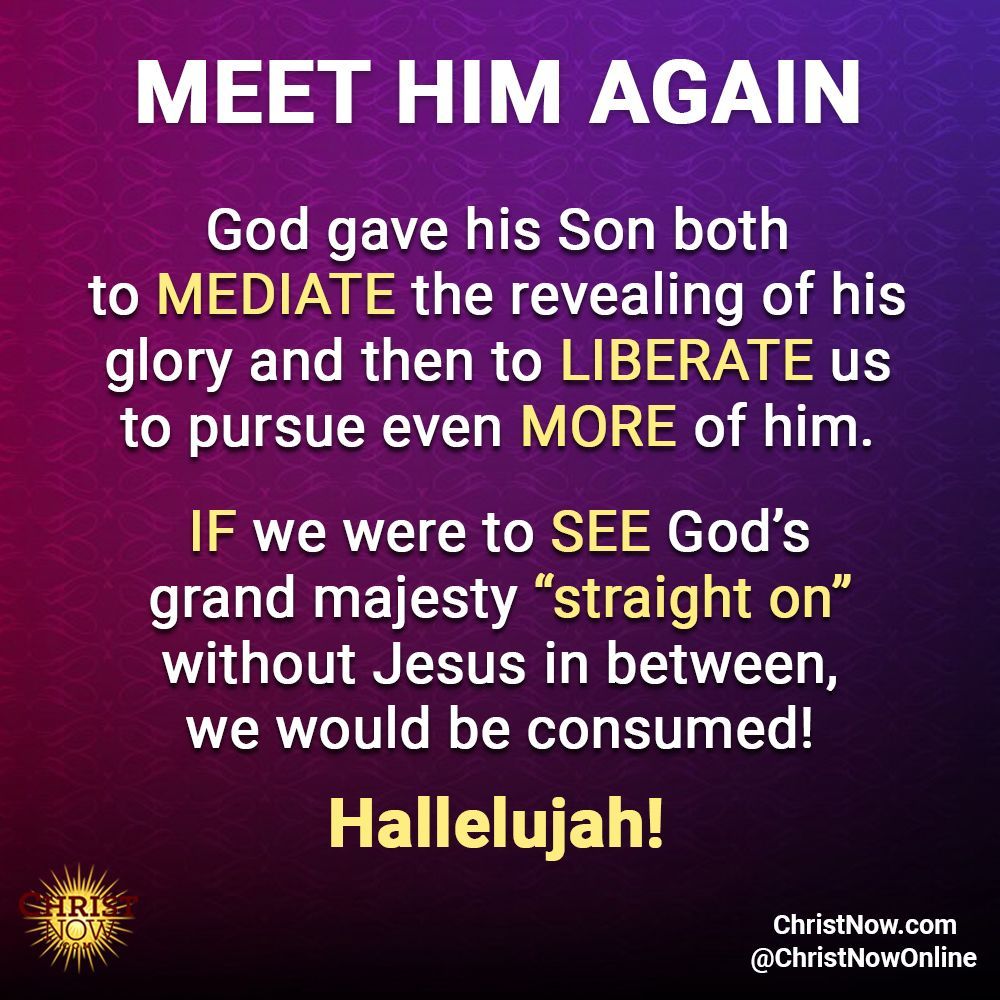 ChristNowOnline's tweet photo. #MEETHIMAGAIN
#jesus #christ #christianity #faith #bibleverses #jesusisking #godislove #christnow #christawakeningmovement #spirituallife #gloryofjesus https://t.co/dU7sDMYM0Z