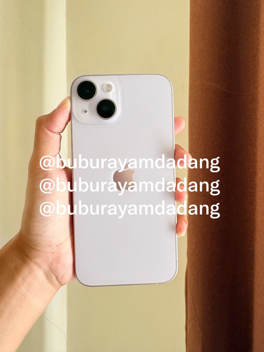 buburayamdadang's tweet photo. #WTS // want to sell
iphone 14 purple resmi Indo ( PA/A )
bh 85%
📍COD sekitaran Cirebon Timur 🤝🏻
more detail, DM aja 💢

#wts #iphone #iphone14 #zonauangㅤ https://t.co/2c23xT66Qf
