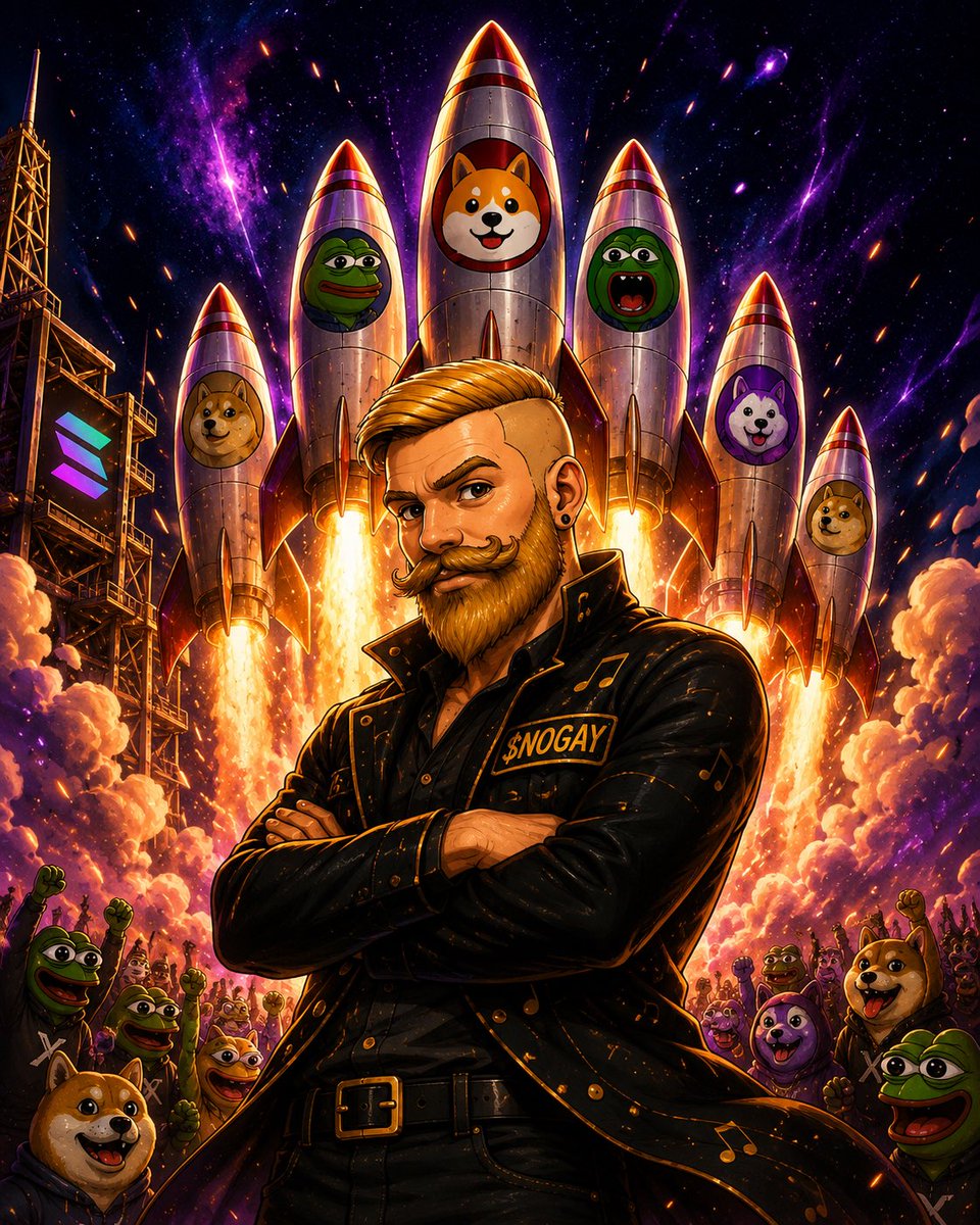 osk8cryptoio's tweet photo. They told him to blend in…

He showed up with rockets instead. 

Some characters don’t ask for attention.
They accidentally steal it. 😏

@nogaybrother 🎶 https://t.co/hGSo6MYt7d
