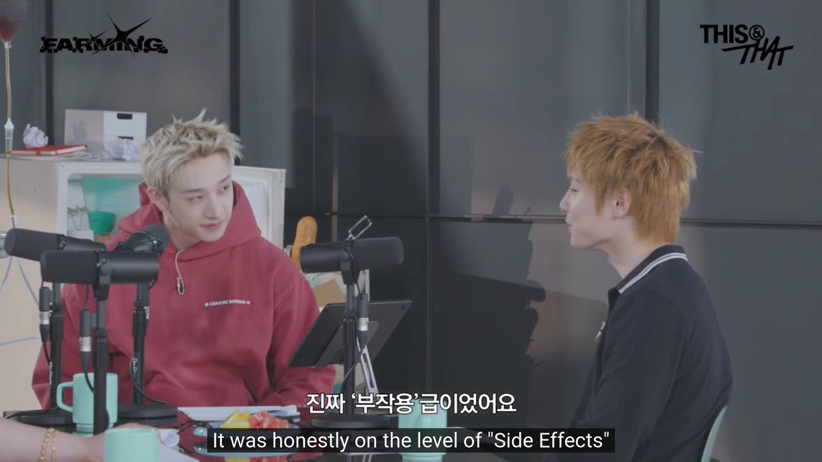 HannaPousi's tweet photo. Now I am curious. Side Effects has been my all time favourite Skz song all these years. Am I getting a new favourite? #Farming #ThisNthat #StrayKids https://t.co/r4okrg0EUK