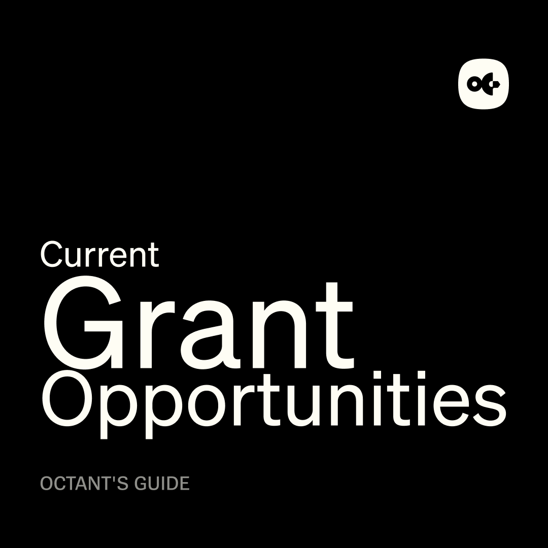OctantApp's tweet photo. August is here, and so are some really awesome grant opportunities for those looking to fund their work in the web3 ecosystem.

(PS, if you’re running a grants program and want to be featured, share your program below.)

═══════════════════════════════════

⚔️ @ShutterNetwork's Melee 3

👀 For who is this opportunity?
Melee 3 is a $10,000 Shutter Champions (powered by Shutter DAO 0x36 and Octant v2) funding round which aims to set Shutter DAO 0x36 on a path to revenue generation, profitability, and expansion.

📆 When’s the deadline?
August 30 (for the first step which is to buy the token SHU - the rest of the dates can be found at the link below)

📍 Where do I apply?
 https://t.co/4inmkAljm8

═══════════════════════════════════

🟡 @ethereum Security Subsidy Program

👀 For who is this opportunity?
Ethereum Mainnet projects seeking security audits from pre-vetted auditors. “Once accepted into the program, winners receive a subsidy applicable to any offer on the platform, covering up to 30% of cost.” Missed the deadline? Applications roll over automatically into next month's cohort.

📆 When’s the deadline?
14th of each month, 23:59 UTC

📍 Where do I apply?
 https://t.co/oSFy2Iufm2

═══════════════════════════════════

🔐 @thedaofund Security Fund Round Operators

👀 For who is this opportunity?
TheDAO Security Fund has opened applications on Giveth for Round Operators to help run future rounds. They are looking for teams building DAO tooling (you can find the eligibility criteria here: https://t.co/5K61C6lT3o).

📆 When’s the deadline?
Not stated

📍 Where do I apply?
 https://t.co/oN5UsB9cdZ

═══════════════════════════════════

🔷 @UniswapFND Grants (Rolling)

👀 For who is this opportunity?
Builders across Unichain and Uniswap v4, including the Hooks program offering mentorship and technical resources for developers launching v4 hooks, plus broader DeFi infrastructure grants.

📆 When’s the deadline?
Rolling
📍 Where do I apply?
 https://t.co/3rK2P7V2I2

═══════════════════════════════════

🟣 @SolanaFndn USA Grants

👀 For who is this opportunity?
Builders working on Solana-based projects, administered through Superteam USA. Average grant size is $7,985 in USDG, with 16 recipients funded and $127.8K approved so far. The Foundation does their best to respond within ~7 days.
⚠️ US-only: this grant is exclusively open to applicants based in the United States.

📆 When’s the deadline?
Rolling

📍Where do I apply?
 https://t.co/DVfTp2PhOj

═══════════════════════════════════

🔗 @Interledger 2026 SDK Grant Program

👀 For who is this opportunity?
Developers improving the Open Payments developer experience through SDK tooling. Funded themes include: support for RFC 9635 Grant Negotiation and Authorization Protocol (GNAP) as a security scheme in the OpenAPI Specification (up to $25,000), support for GNAP in the Kiota SDK generator for TypeScript, PHP, Python, and Go (up to $10,000 per language), support for Rust and Ruby languages in the Kiota SDK generator (up to $25,000 per language), and others.

📆 When’s the deadline?
December 2, 2026 6:00 AM

📍Where do I apply?
 https://t.co/kMIAv0grwD — 2026 SDK Grant Program