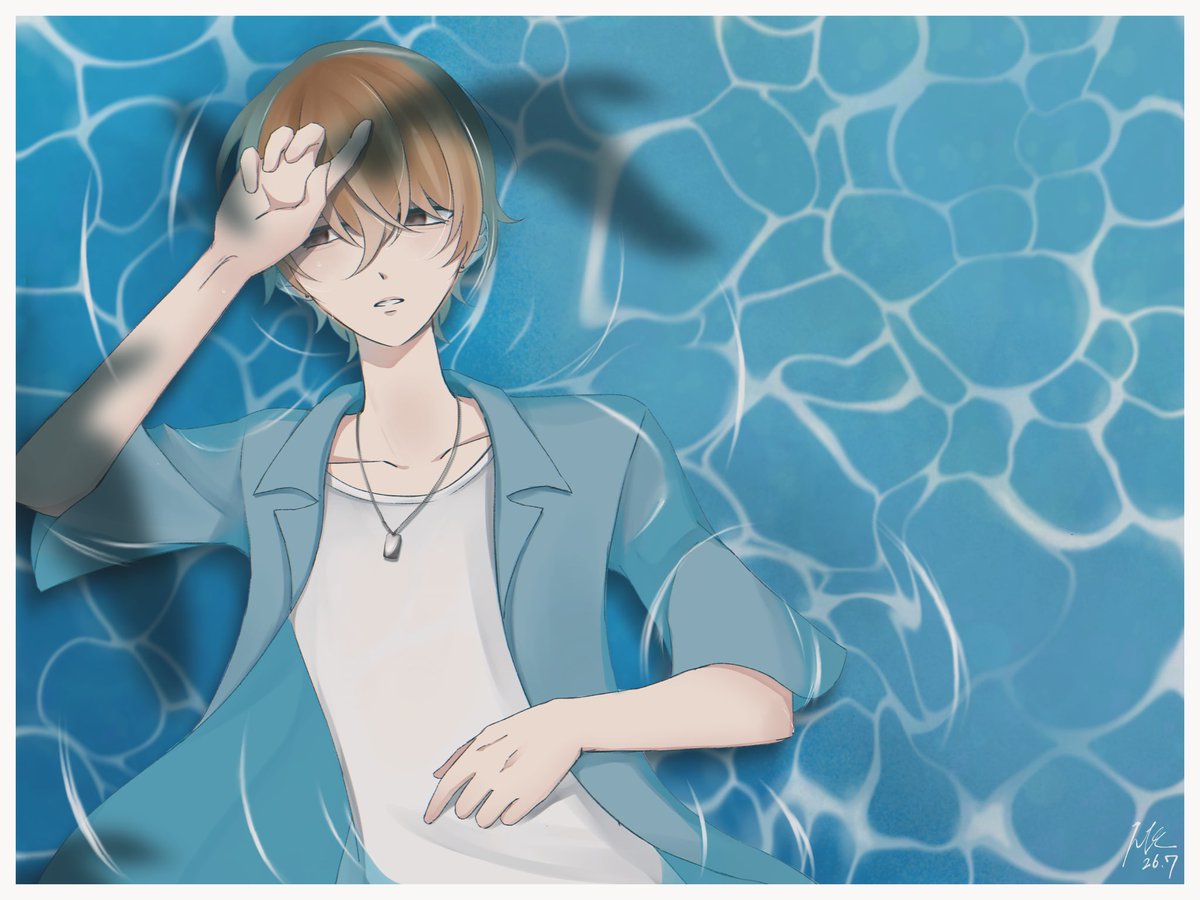 ntk__0832's tweet photo. #夏の創作クラスタフォロー祭り
#自創作に狂っている人間と繋がりたい 
#OC 
一次創作絵描き兼文字書きです
夏と青色と不穏が好きです　鬱々としてるのも好きです
いろんなものを抱えた人間達のお話を描いたり書いたりしています
一次創作お友達ください🫶気になる方無言お迎えさせていただきます https://t.co/VtMnx2npPo