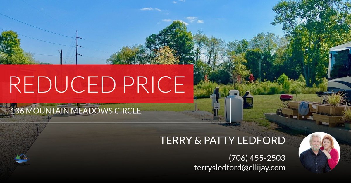 BlueRidgeGaHome's tweet photo. 📍 Reduced Price 📍 This recently reduced home at 136 Mountain Meadows Circle in Morganton won't last long, so, don't wait to set up a showing! Reach out here or at (706) 455-2503 for more information!

#teamledford https://t.co/vNSs7Arbag https://t.co/9HPHt7bxB9