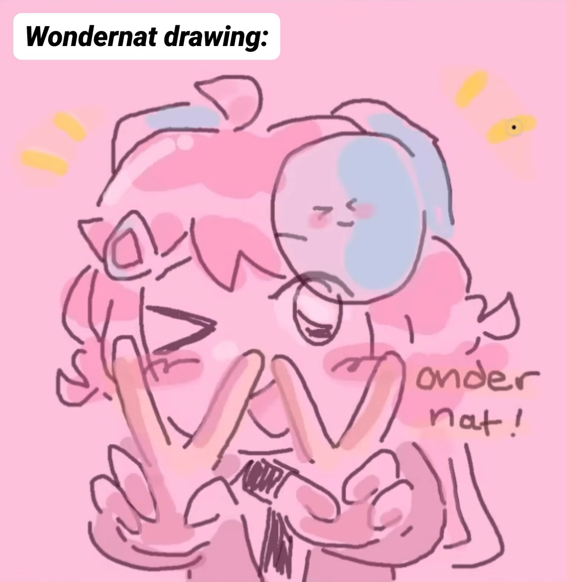 Yousfpro2021's tweet photo. @Wondernatnat

Drew this based on one of the art you made for your 1 Million special stream.
Hope you like it  ❤ https://t.co/tOT0RsYcK1