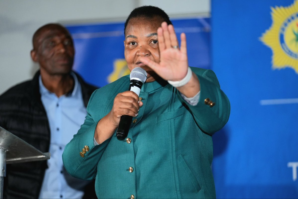 SAPoliceService's tweet photo. #sapsGP [MINISTERIAL GENDER-BASED VIOLENCE AND FEMICIDE CRIME PREVENTION COMMUNITY ENGAGEMENT IN IVORY PARK, JOHANNESBURG]

The Deputy Minister of Police Dr Polly Boshielo delivered the keynote address and said “Today marks the fourth day of Women’s Month, a vital and significant time in the South African calendar. This month is dedicated to honoring and celebrating the remarkable strength, resilience, and achievements of women across our communities. It is a time to reflect on the immense power that women possess and the vital roles they play in shaping our societies. However, it is also a month that carries a heavy burden, as it reminds us of the dark realities that many women face. The month of August serves as a stark reminder of the violence and abuse that women endure, often at the hands ofoooooooooo those they love and trust the most. Gender-based violence and femicide remain rampant issues that continue tonplague our communities, creating an environment of fear and insecurity. This is a situation that we cannot and must not allow to persist. The alarming rates of violence against women, children and the vulnerable are unacceptable, and it is our collective responsibility to confront and dismantle the systems that enable such atrocities.”

Deputy Minister Boshielo urged community members to open cases of statutory rape for children who were raped after the amendment of the The Basic Education Laws Amendment (BELA) Act is a South African law that updates the South African Schools Act of 1996.

#AwarenessCampaign #PoliceVisibility #CommunityPolicing #PartnershipPolicing #EndGBVF #SaferCommunities #SAPS ST